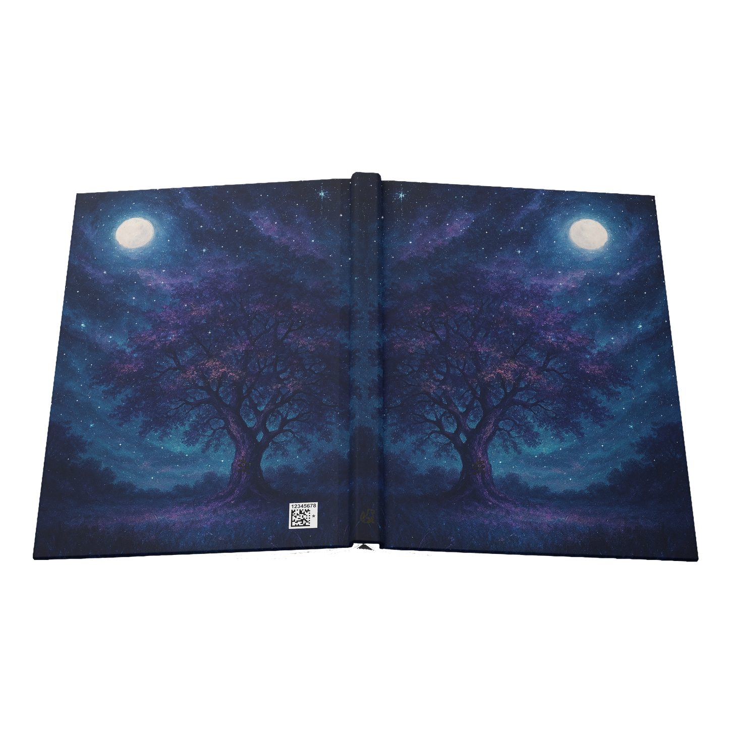 Galactic Grove Hardcover Journal, Ruled Line