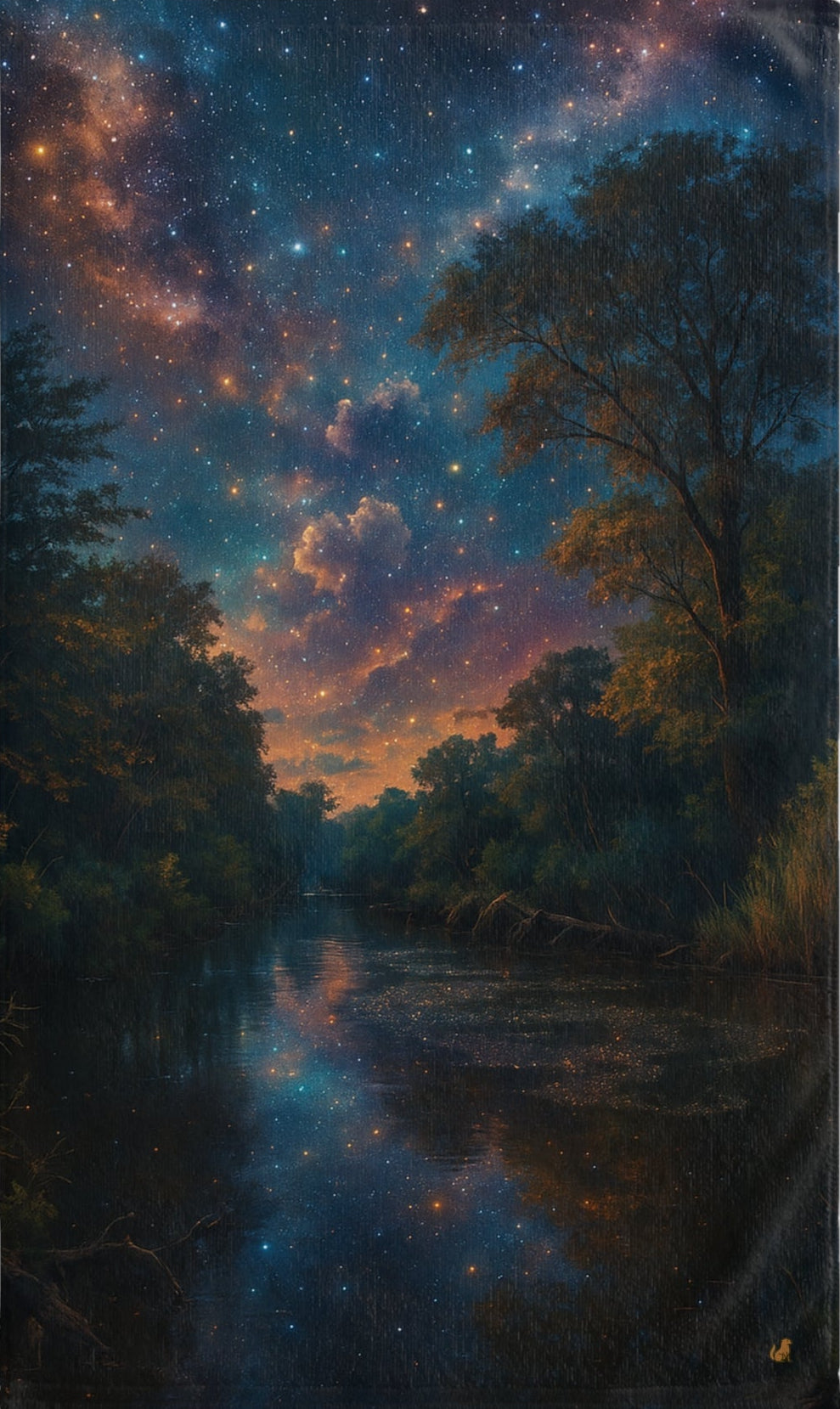 Starlit Canopy – Celestial Hand Towel