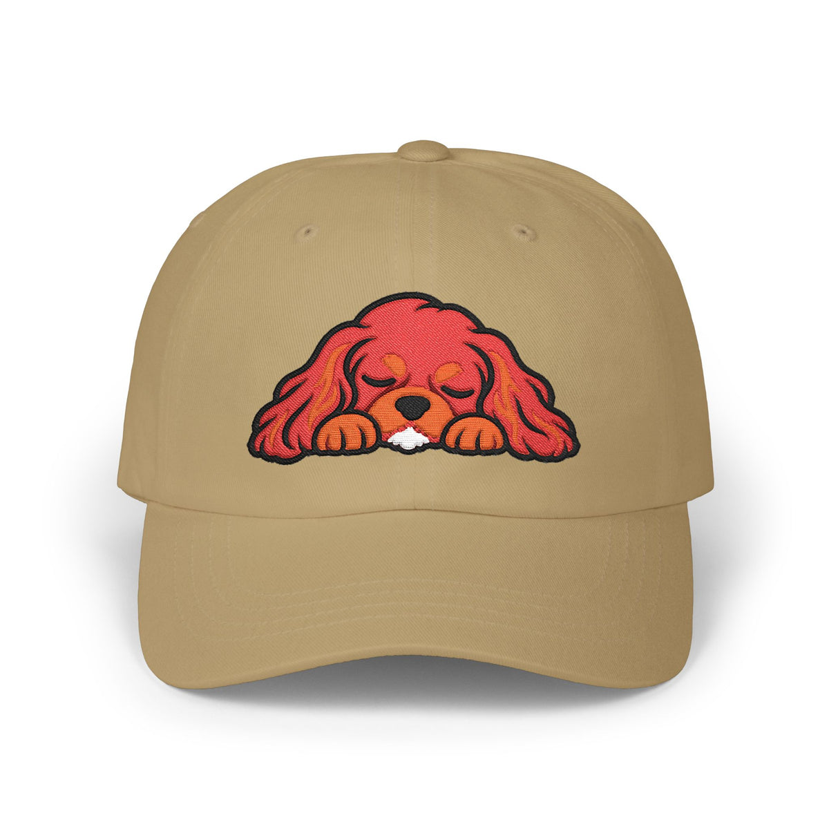 Cavalier King Charles Spaniel Embroidered Dad Hat – Cavy Snuggle Club
