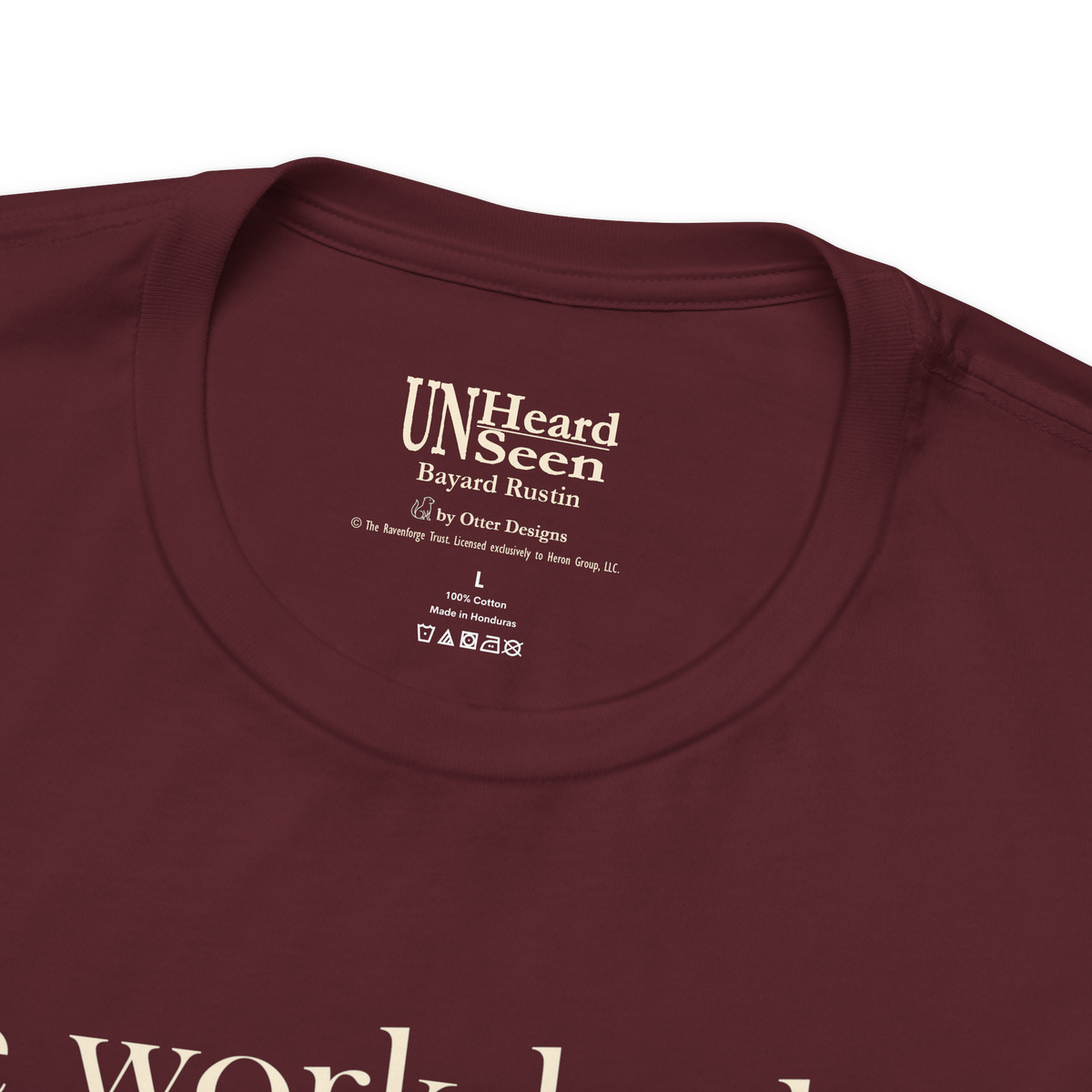 Bayard Rustin Tribute Unisex T-Shirt