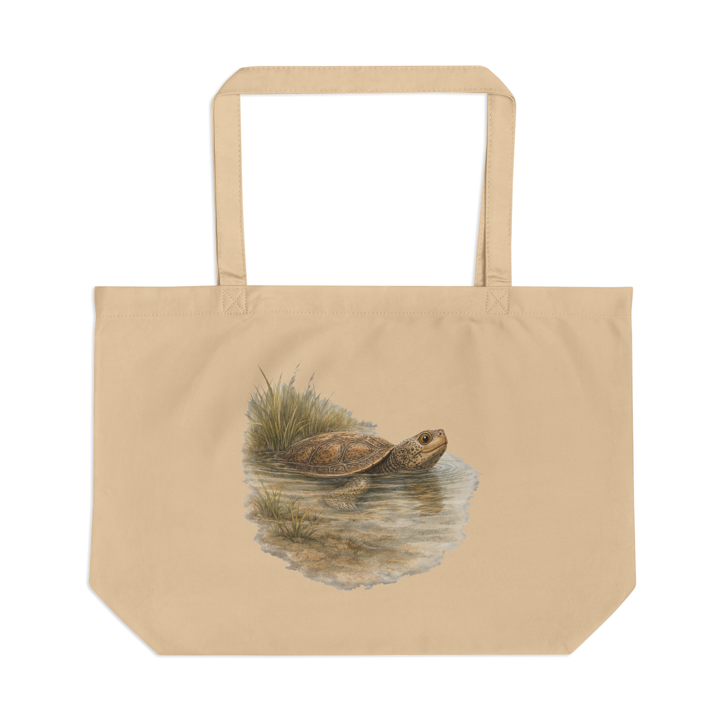 Coastal Terrapin Tote, Large