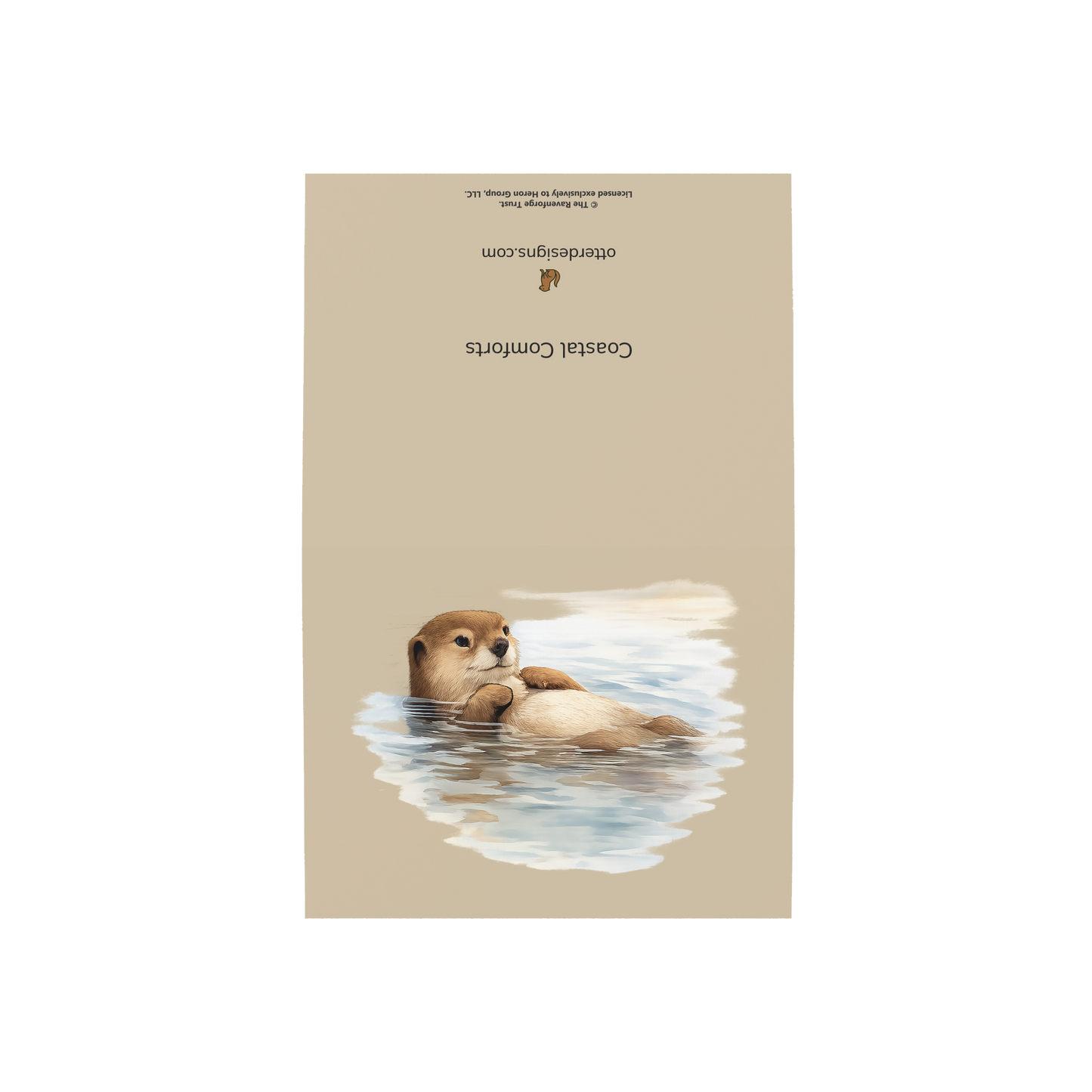 Coastal Otter Greeting Cards, 10ct