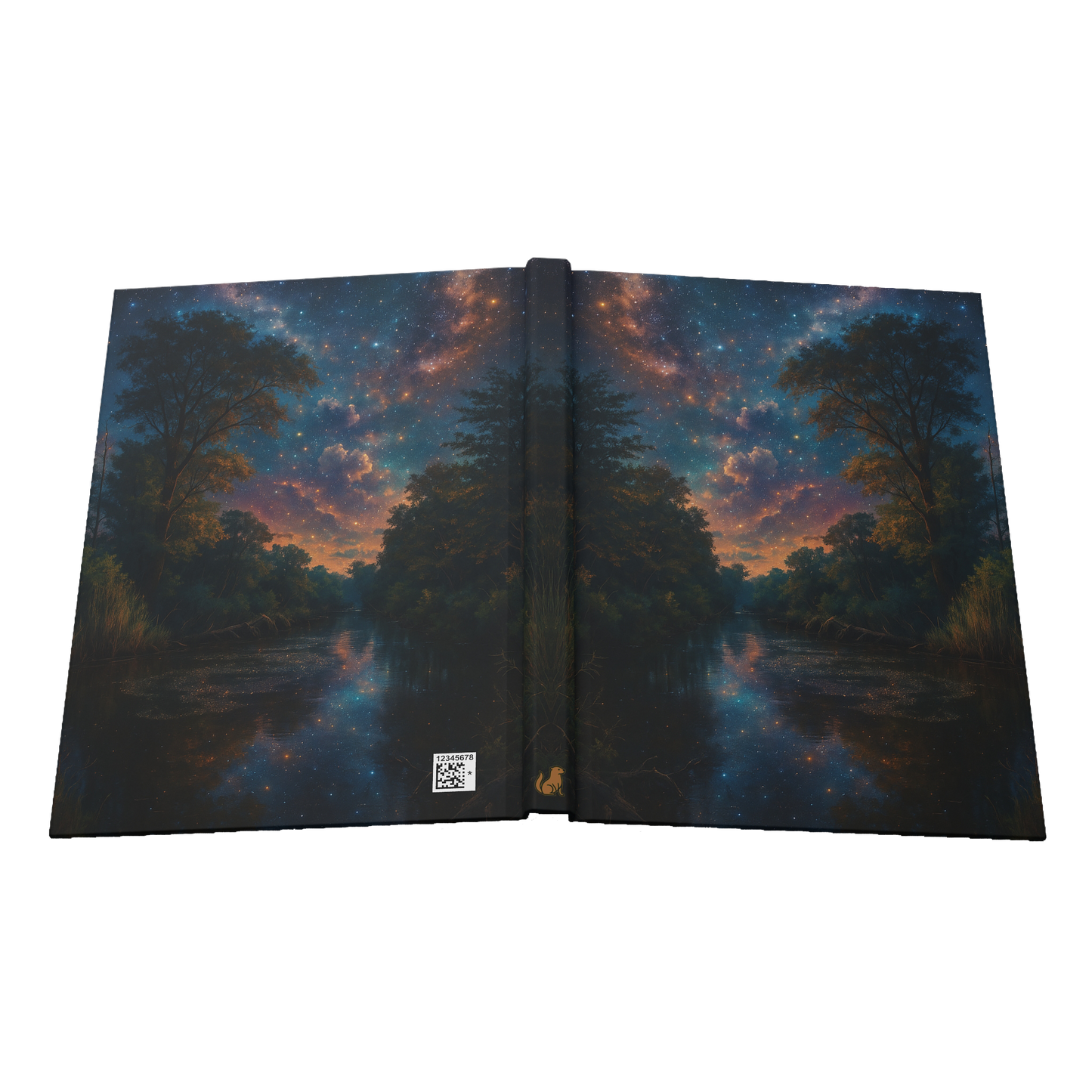 Starlit Canopy Hardcover Journal, Ruled Line
